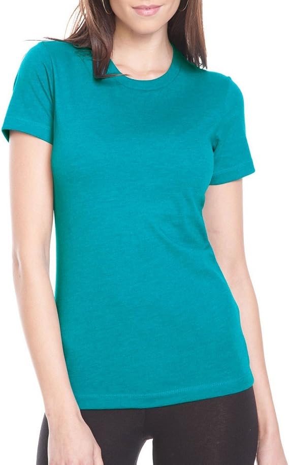 Next Level 6610 Ladies Crew Tee Teal XX-Large