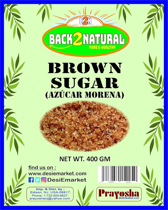 Back2Natural Brown Sugar - 400gm