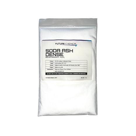 Sodium Carbonate 1 lb. (SODA ASH, ph Increase) 99.95% Purity