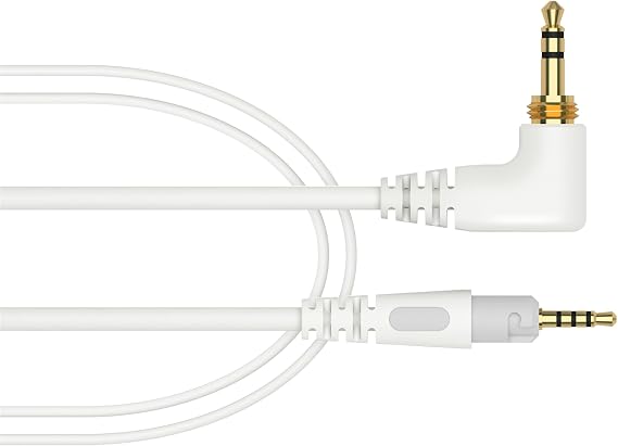 Pioneer DJ Straight Cable for HDJ-S7 Headphones. 63-Inch, White (HC-CA0702-W)
