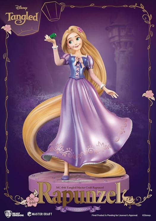 Beast Kingdom Tangled: Rapunzel MC-046 Master Craft Statue, Multicolor