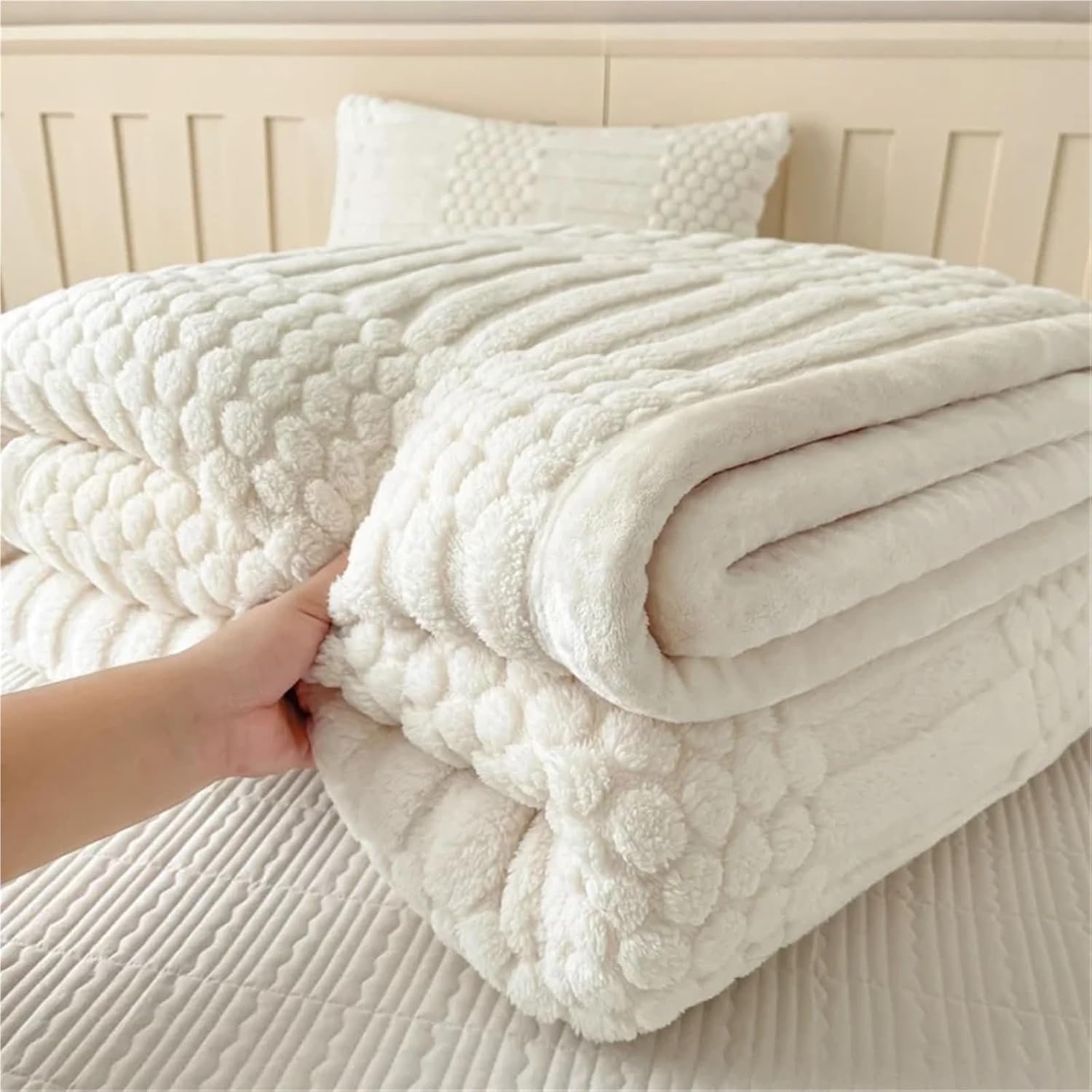 fleece blanket Extra Soft Warm Flannel Fleece Blanket Thick Plush Throw 180 * 200cm Bedspread Summer Quilt Office Nap home bed