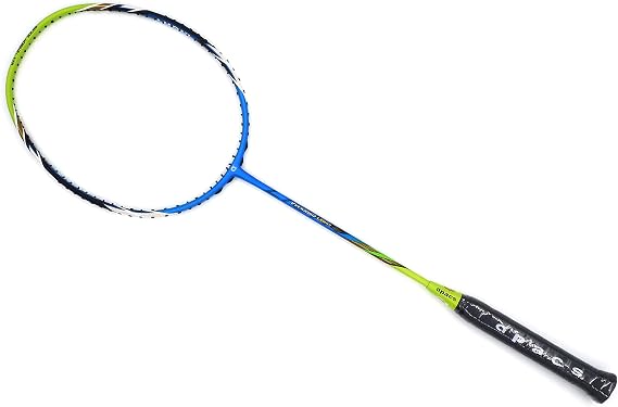 Apacs Virtuoso Light Blue Green Pre-Strung Badminton Racket (6U)