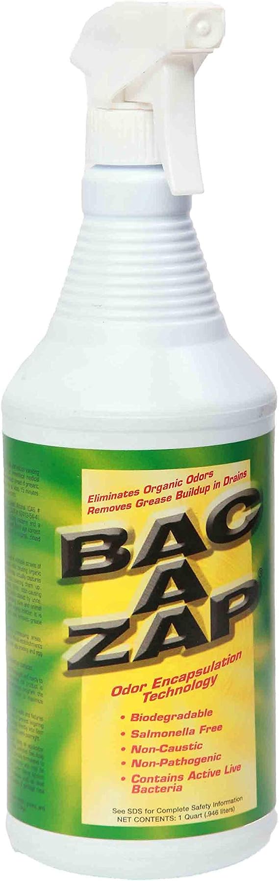 Nisus BAC-A-ZAP Odor Eliminator (1 Quartz)