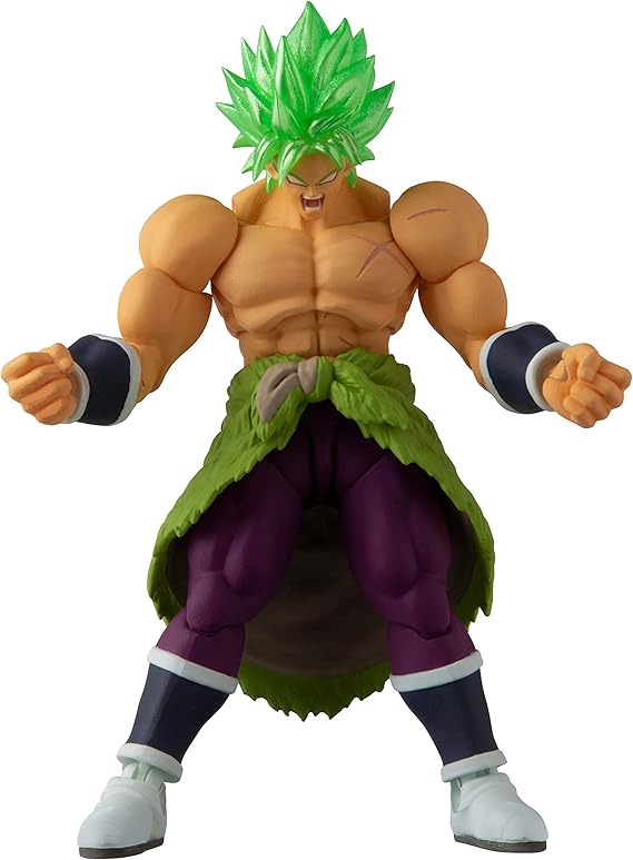 Bandai Namco - Dragon Ball Super - Super Saiyan Broly, Dragon Ball Evolve 5" Action Figure | Dragonball Super 5 Inch Action Figure Evolve - Super Saiyan Broly