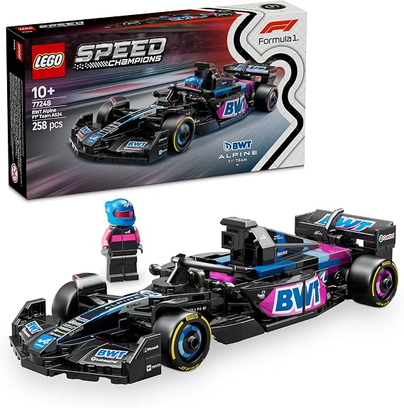 LEGO Speed Champions BWT Alpine F1 Team A524 Yarış Arabası 77248