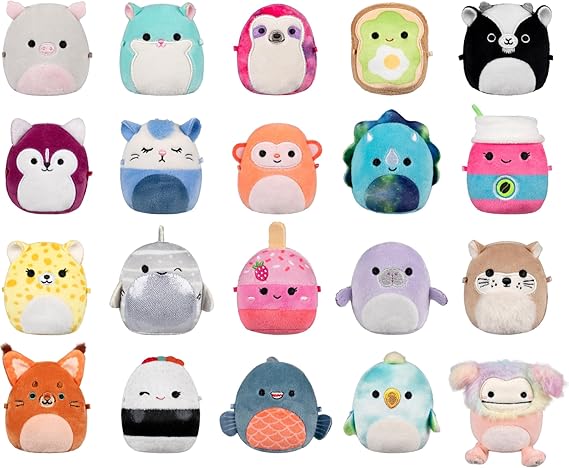 Squishmallows Original Micromallows Plush 20-Pack