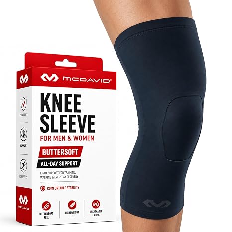 McDavid Infused Therapy Buttersoft Knee Sleeve S