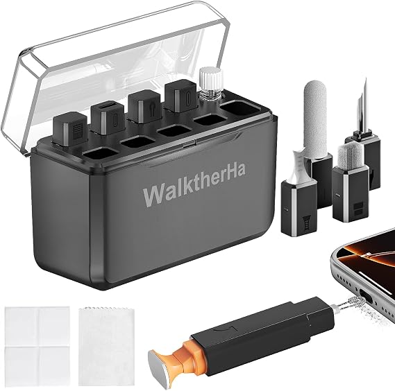 13-in-1 for iPhone Cleaning Kit Charging Port Cleaner with Portable Case