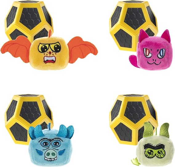 Roblox Collection: Ninja Legends Micro Plush Mystery 4-Pack [Includes 4 Exclusive Virtual Items]