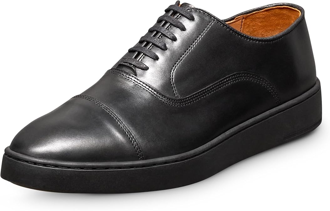 Allen Edmonds Men's Park Sneaker 2.0 Sneaker Black Leather 8.5 D