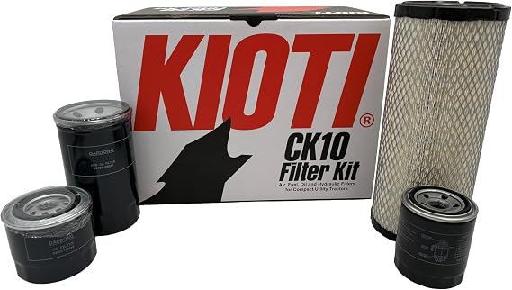 Kioti Ck2610 Old Mech Filter Kit- Tc26-f0010a - Compatible With Models Ck2610, Ck2620