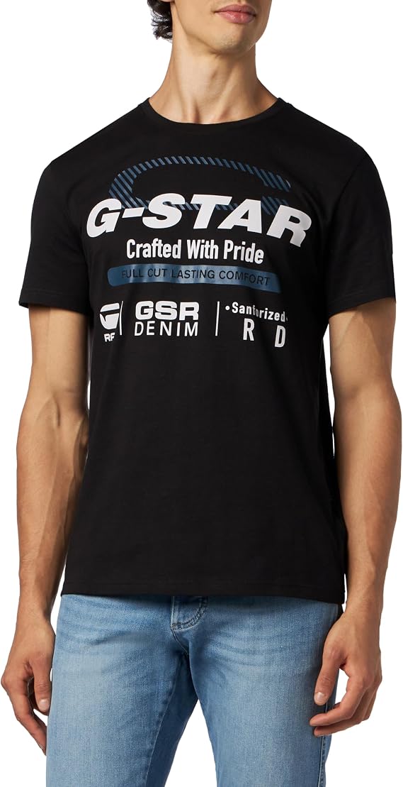 G-Star RAW Mens 3D Straight Tapered Denim CargoJeans