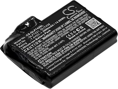 2000mAh  14.80Wh Battery for Glovii GJ1, GJ1C, GJ1G, GJ1R, GP1, GP1C, GP1G, GP1R, GXB, GXR, Universal Gloves PN:Glovii GLI7426, GLP7421