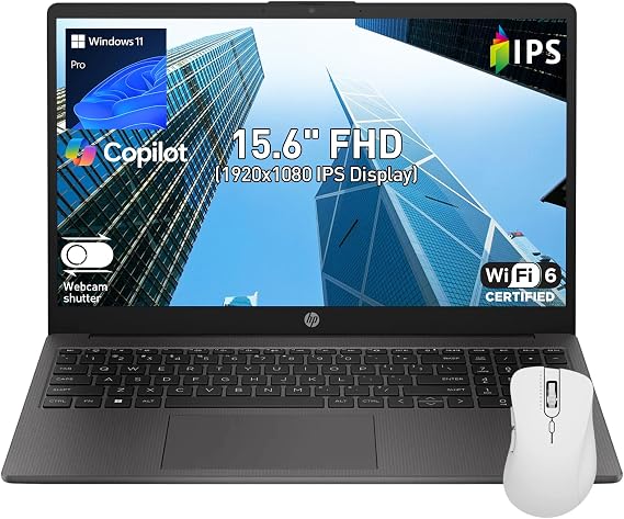 HP 255 G10 Student & Business 15.6" Laptop, 16GB RAM, 512GB SSD, W11 Pro