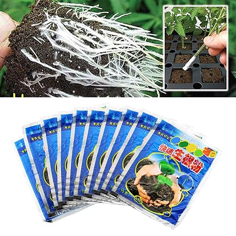 Rooting Hormone Powder #8 | for Moderately Difficult to Root Plants | Fastest IBA Rooting Powder Compound for Strong and Healthy Roots