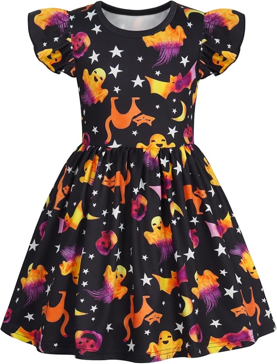 Girls Nightgowns Halloween Christmas Nightgown Dress Kids Holiday Sleepwear