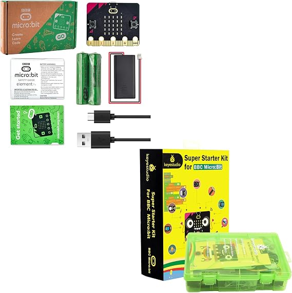 KEYESTUDIO MICROBIT V2.2 GO KIT + Super Starter Kit for Microbit V2