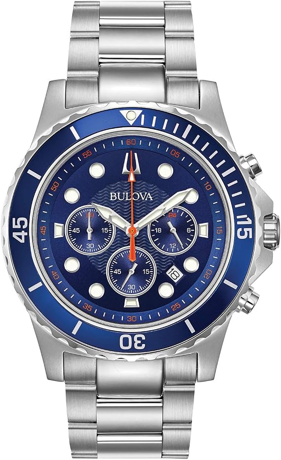 Bulova Classic Chronograph Mens Stainless Steel