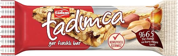 Tadım Tadımca Yer Fıstıklı Bar 30 Gr