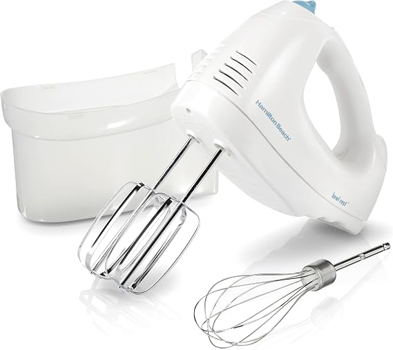 Hamilton Beach 6-Speed Electric Hand Mixer With QuickBurst and Bowl Rest