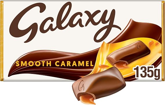 Galaxy Caramel Chocolate Bar, 135g