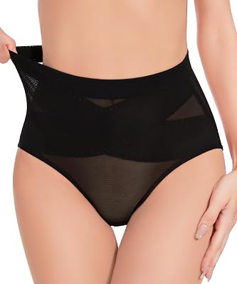 Shapewear Tummy Control Panties-Lower Body Shaping Briefs Compression Underwear Low Rise Shapewear Girdle Panty for Women