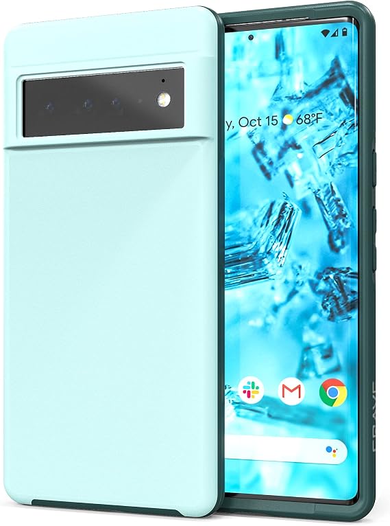 Crave Slim Guard for Google Pixel 6 Pro, Shockproof Case for Google Pixel 6 Pro - Aqua