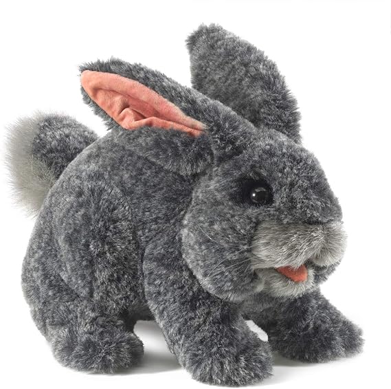 Folkmanis, Puppet Gray Bunny Rabbit
