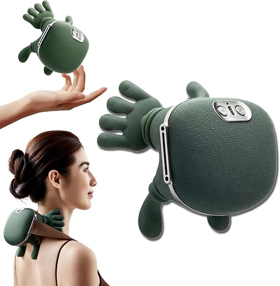 Neck Massager Pillow, Neck Massager, with 3-Speed Adjustment, Electric Massage Pillow, for Women and Men (1 Set)