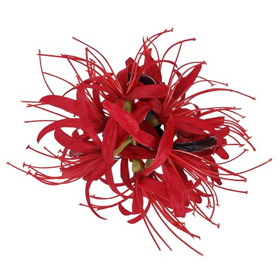 FRCOLOR Large Flower Claw Clip Decorative Hair Clip for Women Flower Hair Styling Headdress for Thin or Thick Ideal for Weddings Birthdays Makeup Face Washing and Daily Use 6.29 X 6.29 X 5.51 inches