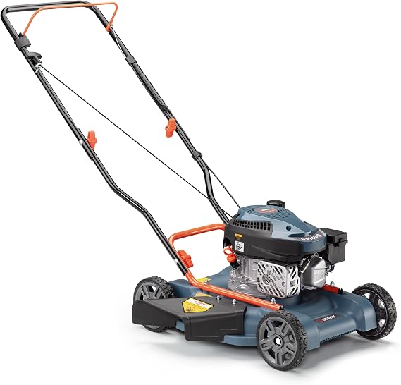 SENIX Gas Lawn Mower, 18" 144 cc Push Mower