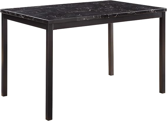 Homelegance Tempe 48" x 30" Dining Table, Black