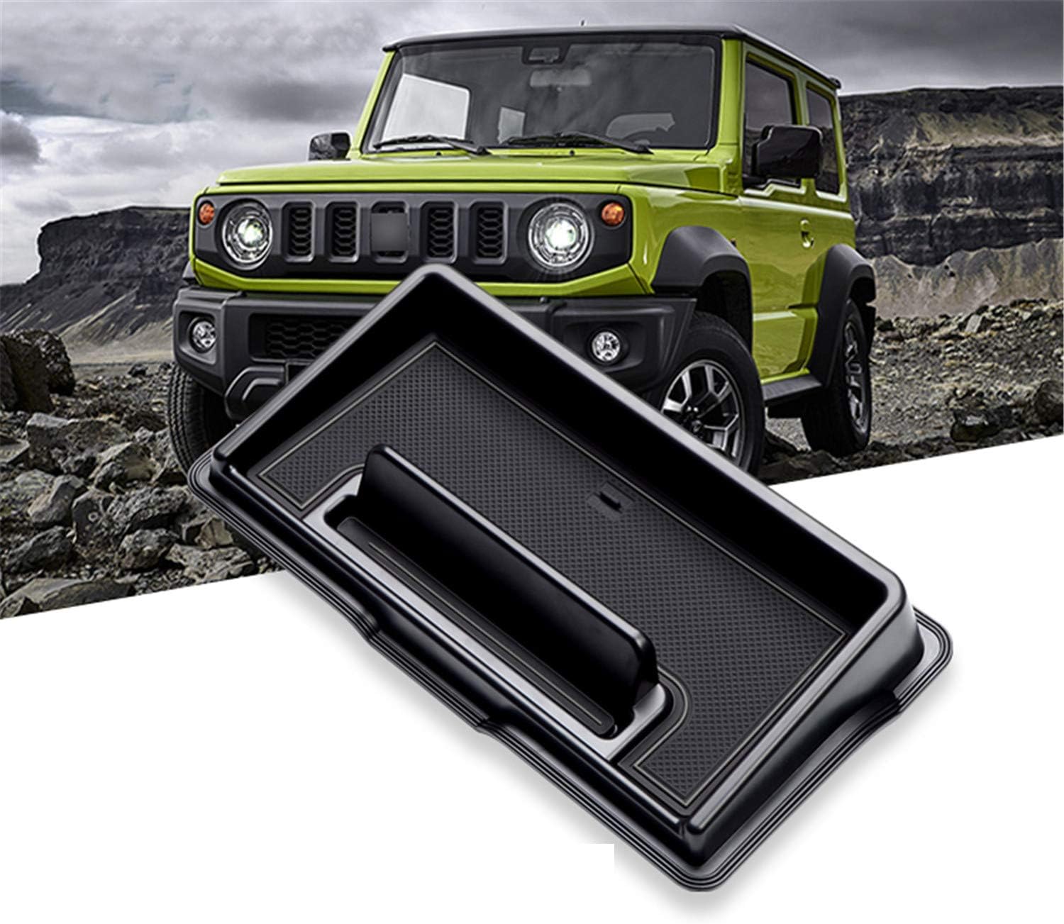 for Suzuki Jimny 2019 2020 2021 2022 2023 Car Interior Center Consoles Storage Box Dashboard Organizer Container Mobilephone Mount Bracket Holder Phone Stander Accessories