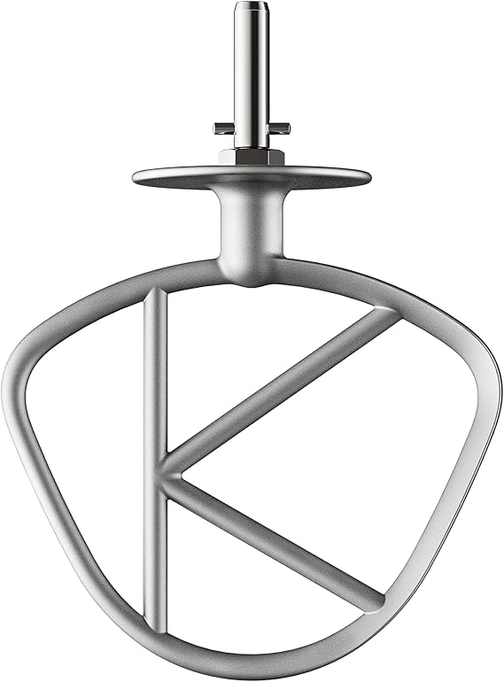 Kenwood Kenwood K-Hook KAT50.000CA Kitchen Appliances, Stirring Element Suitable for All Chef Food Processors, Dishwasher Safe, Aluminium, Silver