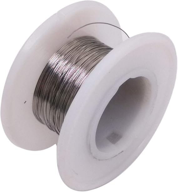 100ft 32AWG 0.2mm Nichrome Wire Resistance Nickel Chrome 80/20 Heating