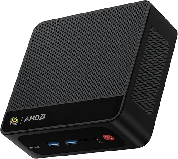 Beelink Mini PC SER5 with AMD Ryzen 5 5500U 16GB DDR4 480GB NVMe SSD