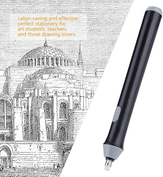 Electric Eraser with 2.3mm and 5mm Refills for Detail Art