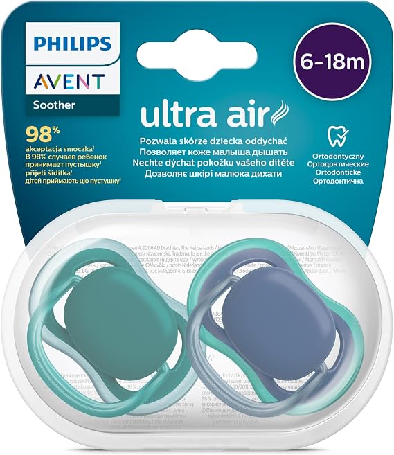 Philips Avent Ultra Air Emzik 6-18 Ay, 2'li Unisex, SCF085/31
