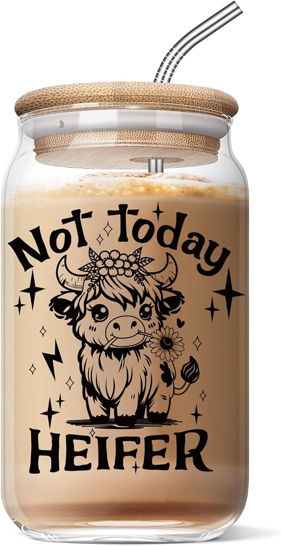 Highland Cow Gifts for Women Cow Lovers, 16oz Coffee Cup
