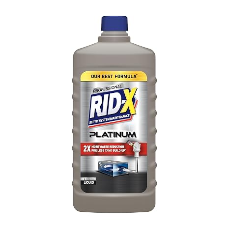 RID-X Professional Platinum Septic System Maintenance - Liquid 24 oz.