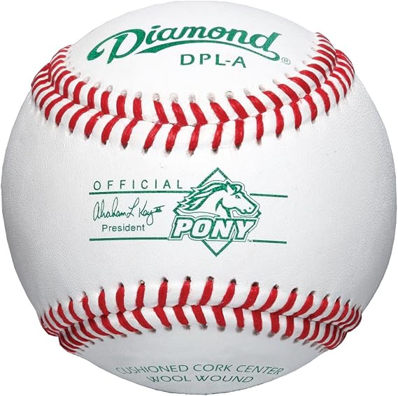 Diamond Sports DPL-A Pony League Tournament Grade Baseball (12-Pack)