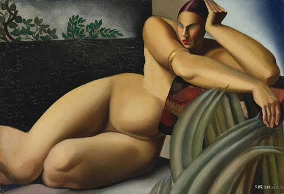 ART CART: Tamara de Lempicka: Nude on a Terrace: Archival Quality Art Print