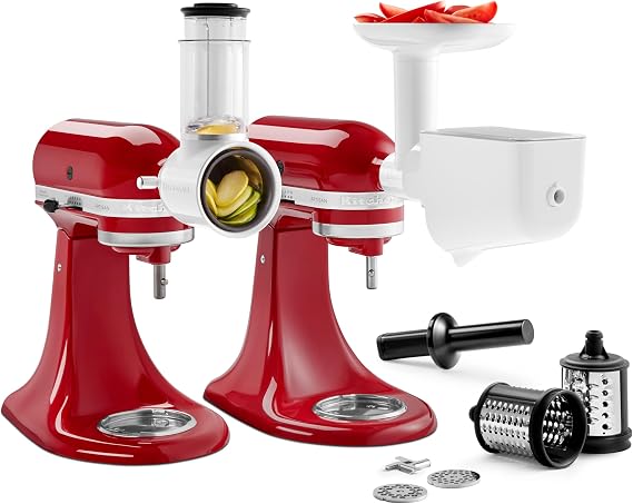 Kitchenaid Meyve Sebze Doğrama Aksesuarı Seti-5KSM2FPPC