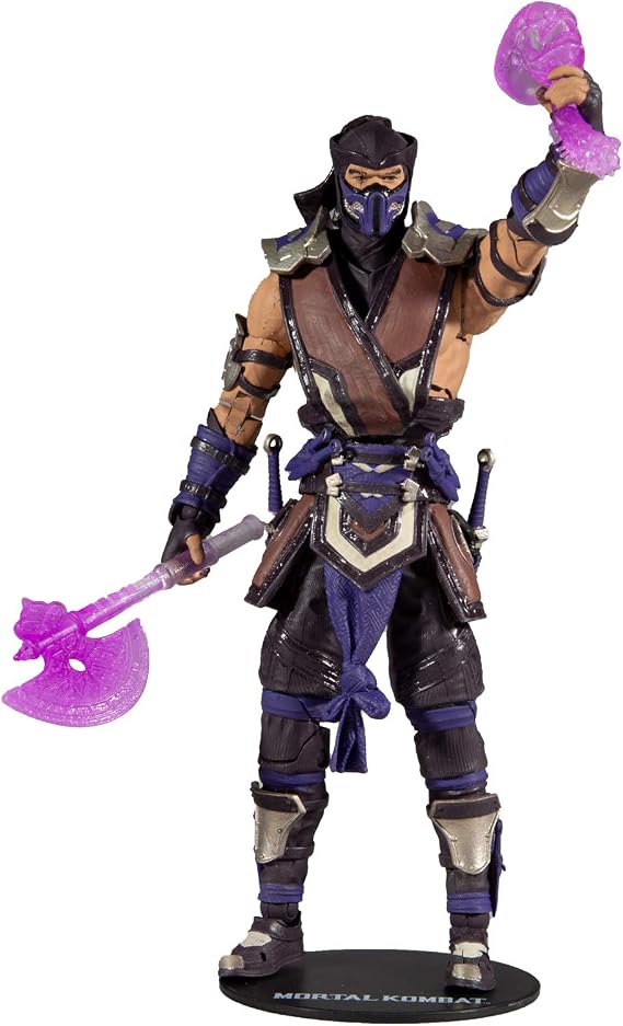 McFarlane Toys Mortal Kombat Sub Zero (Winter Purple Skin) 7" Action Figure
