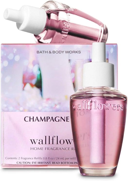 Bath and Body Works Champagne Toast Wallflower Refill 2 Bulbs