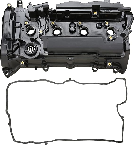 MITZONE Engine Valve Cover with Gasket Compatible with 2015-2019 Honda CR-V 2013-2017 Accord 2.4L Replace # 12310-RDF-A01