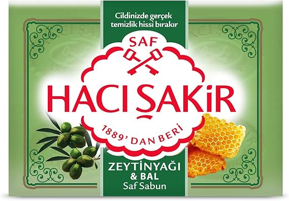 Hacı Şakir Olive Oil & Honey 4x150 gr Mold Soap