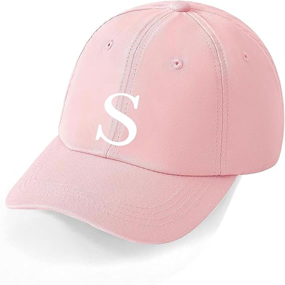 Baseball Cap with Init ial Vintage Adjustable Sunflower Letter Sun Hat Fishing Hats,2025 Retirement Hat Giftss for Women Men
