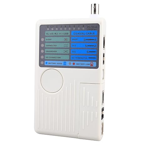 Multifunctiona Network Cable Tester 4in1 Remote USB BNC Rj11 Rj45 LAN Phone Cable Testing UTP STP Wire Tester Meter Tracker Tool 1pcs